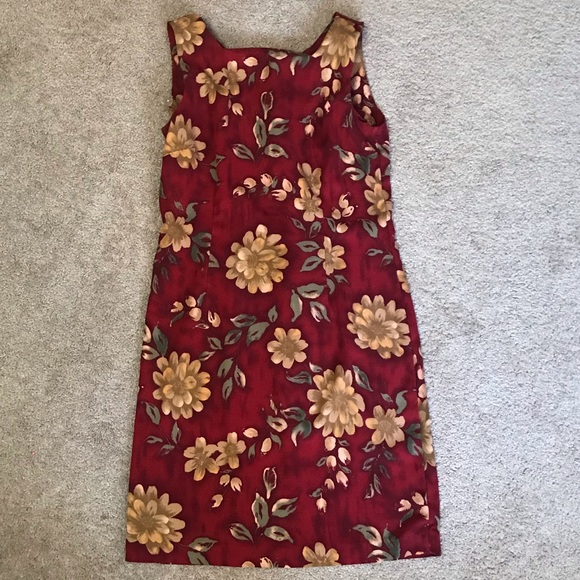 Izod washable silk dress size 6 - Picture 2 of 5
